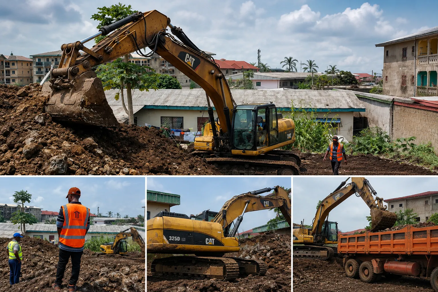 General earthworks and site preparation