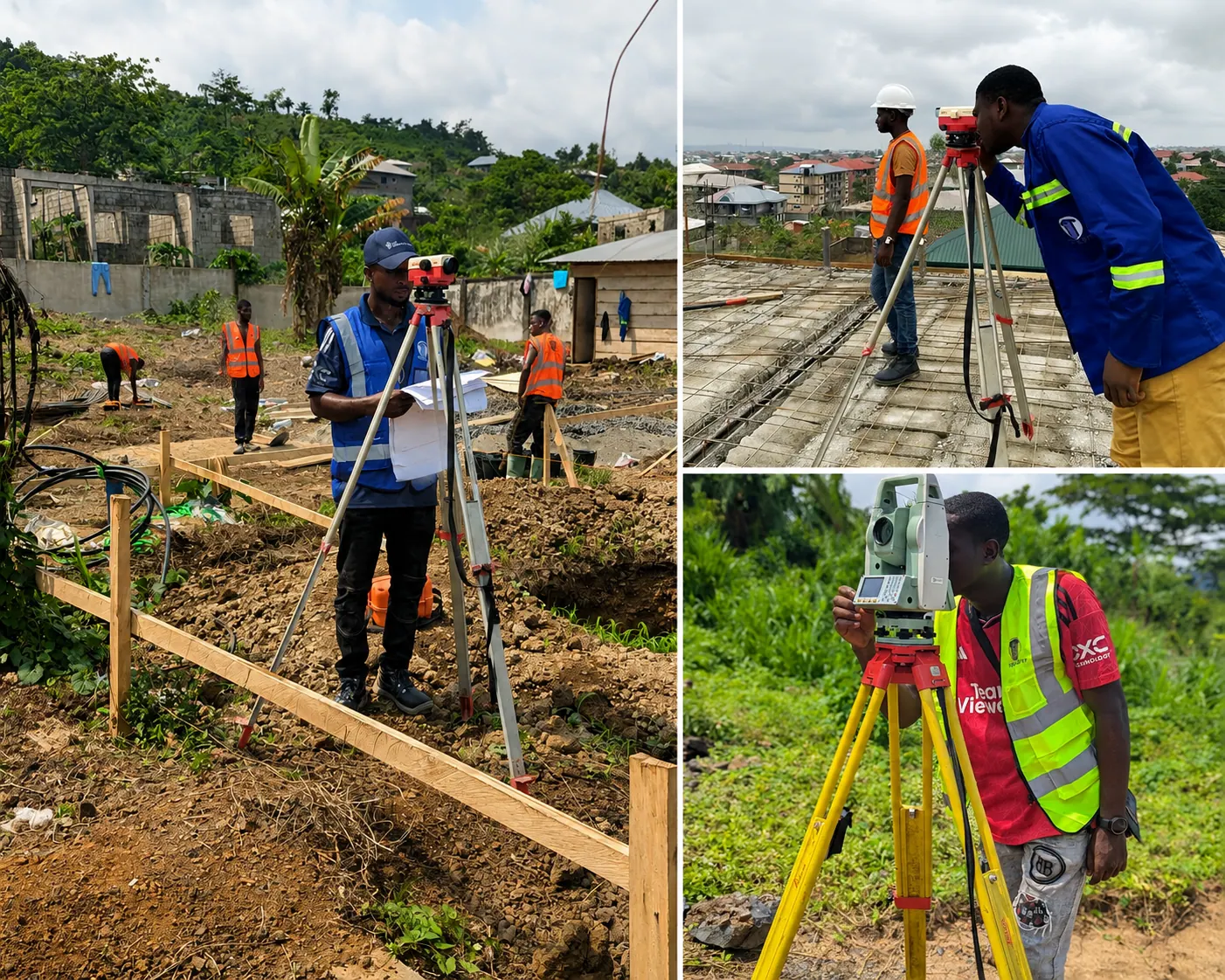 Survey and topographic works